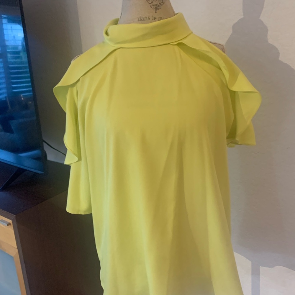Green blouse